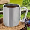 ORION Mug double paroi avec mousqueton, 0,35 l, acier Voir les images du produit 5