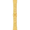 A close-up studio shot of a gold watch bracelet. Anteprima dell’immagine prodotto