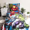 Sada povlečení Marvel Avengers "Brands 02" 140x200 cm + Náhled obrázku produktu 2
