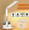 LED Schreibtischlampe Tischlampe Dimmbar Doppelkopf Produktbild-Vorschau 2