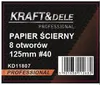 Kraft&Dele KD11807 brusný papír 125mm kotouč P40 50ks Náhled obrázku produktu 2