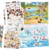 Create your ZOO, Malbuch mit Stickern Produktbild-Vorschau 2