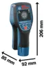 Lokalisatieapparaat Wallscanner D-tect 120, 1 x accu GBA Productafbeelding-voorbeeld 3