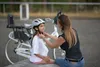 Kask ochronny/rowerowy dla dzieci Kids S Zebra / Bobike Podgląd zdjęcia produktu 9
