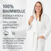 Bata de algodón Betz con capucha para hombre y mujer - Bata Vista previa de la imagen del producto 6
