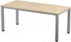 Schreibtisch Executive BxTxH 180x80x73cm Gestell verchromt Produktbild-Vorschau 1
