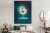 MuchoWow® Poster Kuh - Rock - Ballett - Tiere - Porträt Produktbild-Vorschau 4