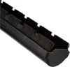 Close-up of a black brush attachment for a vacuum cleaner. Produktbild-Vorschau