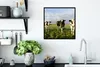 MuchoWow® Gerahmtes Poster Kühe - Sonne - Tiere 40x40 cm - Produktbild-Vorschau 3