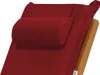 Nackenkissen rot 36 x 49 cm als Kopfstütze für Sonnenliege Produktbild-Vorschau 1