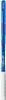 A blue and white tennis racket. Podgląd zdjęcia produktu