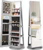 COSTWAY Armoire à bijoux avec LED, armoire à glace avec Voir les images du produit 1