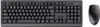A black wireless keyboard and mouse set is displayed on a white background. Produktbild-Vorschau