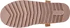 The sole of a brown Rieker boot is shown from an underneath view. Voir les images du produit
