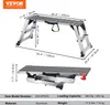 VEVOR banco da lavoro pieghevole in alluminio 100x30x48,7cm Anteprima dell’immagine prodotto 7