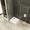 i-flair Eck Duschkabine 75x80x185 cm aus durchsichtigem 6 Produktbild-Vorschau 2