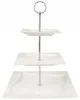 Festa Italia Viva Porzellan-Etagere 3-stufig Weiß Elegant Produktbild-Vorschau 5