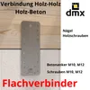 DMX - Flachverbinder verzinkt 20er Set 200x35x2,5 - Produktbild-Vorschau 4
