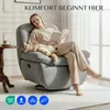 FLEXISPOT XC6 Oval Relaxsessel mit Decke, 360° drehbarer Produktbild-Vorschau 2