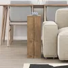 DECORTIE Simpi Table d'appoint moderne, effet chêne foncé, Voir les images du produit 3