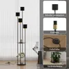 Puluomis Stehlampe 4 flammige Stehleuchte Standleuchte Produktbild-Vorschau 4