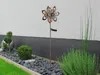 Solarleuchte Windrad Kupfer, Höhe 92cm Produktbild-Vorschau 1