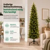 Black Box Trees Harma Sapin de Noël artificiel étroit avec Voir les images du produit 5