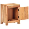Möbel Nachttisch 40x30x50 cm Akazie Massivholz - Produktbild-Vorschau 2