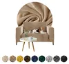 Elastischer Velours-Bezug für 1-Sitzer Sofa, Couch oder Produktbild-Vorschau 1