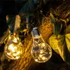 Guirlande lumineuse solaire 50 LED 10x ampoules Guirlande Voir les images du produit 3