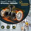 tillvex® Sada cestovních kufříků 4-TLG. + váha na Náhled obrázku produktu 3