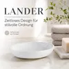 Testrut Axentia portasapone Leander in Vetroceramica bianca Anteprima dell’immagine prodotto 9