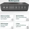 SVITA DOBON Schreibtisch-Gestell elektrisch für Tischplatte Produktbild-Vorschau 4