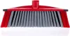 A close-up shot of the head of a red and grey broom. Podgląd zdjęcia produktu