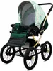 Babylux® Classic Gold | Kocárek 2v1 Set | Green Daisy | Náhled obrázku produktu 3