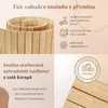 Floranica Zahradní palisáda dřevěná 20 x 200 cm, Přírodní – Náhled obrázku produktu 2