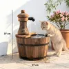 Outsunny Gartenbrunnen Wasserspiel Springbrunnen Produktbild-Vorschau 3