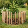 SEVICO 5m Staketenzaun 50cm x 5m mit Lattenabstand 3-4cm Produktbild-Vorschau 13