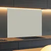 Spritzschutz Küchenrückwand Glas 60 x 60 cm Seidengrau - Produktbild-Vorschau 2