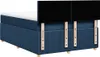 Boxspringbett mit Matratze Blau 140x200 cm Stoff Produktbild-Vorschau 6