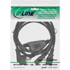 InLine Netz-Y-Kabel, 1x Schutzkontakt ST zu 2x Kaltgeräte Produktbild-Vorschau 3