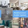 A collage of different rooms and a close-up of a thermostat. Podgląd zdjęcia produktu