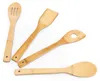 Relaxdays set van 5 bamboe kooklepels, elk 30 cm, inclusief Productafbeelding-voorbeeld 6