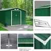 Geraetehaus Metall, Gartenhaus, 2 Schiebetüren mit Griff, Produktbild-Vorschau 2