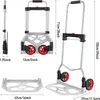 Coocheer Aluminium Transportkarre klappbar, Sackkarre Produktbild-Vorschau 2