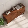 Sideboard TIVOLI skandinavischen Design Kastanienbraun - Produktbild-Vorschau 3