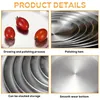 Pizzaform Edelstahl Rund 30 cm, 4er Set, Spülmaschinenfest Produktbild-Vorschau 7