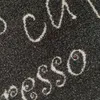 Teppich waschbar mit Coffee Schriftzug in schwarz Größe - Produktbild-Vorschau 4