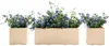 Pflanzkübel Greener KEBE Kunststoff 100 x 40 x 40 cm sand Produktbild-Vorschau 3
