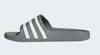 Adidas Adilette Aqua Grethr/Ftwwht/Grethr 43 Produktbild-Vorschau 43